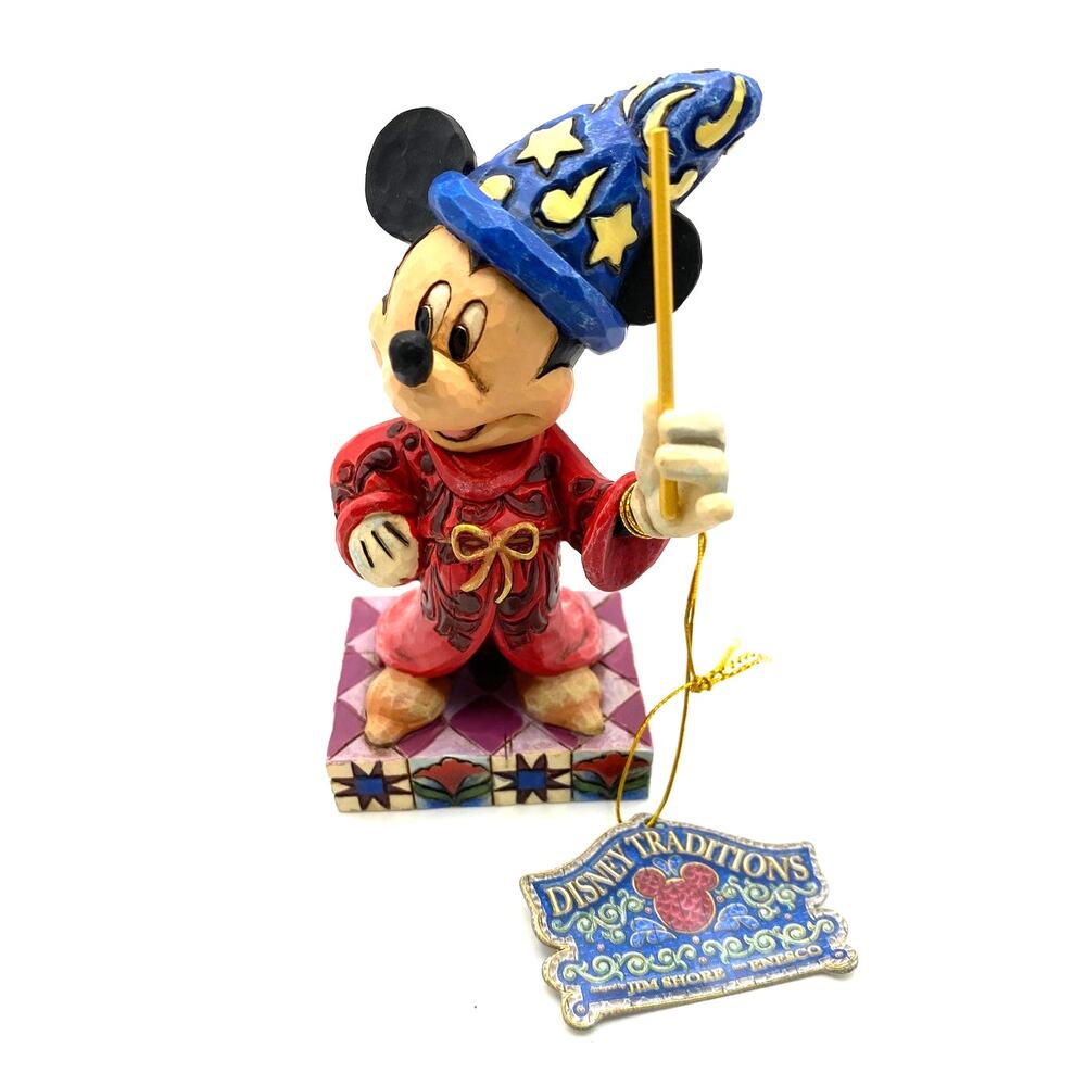 Disney Traditions Jim Shore Sorcerer Mickey Touch of Magic 4010023 w Box Tag